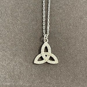 Celtic Knot Necklace—perfect for Irish proud and St Patrick’s Day.